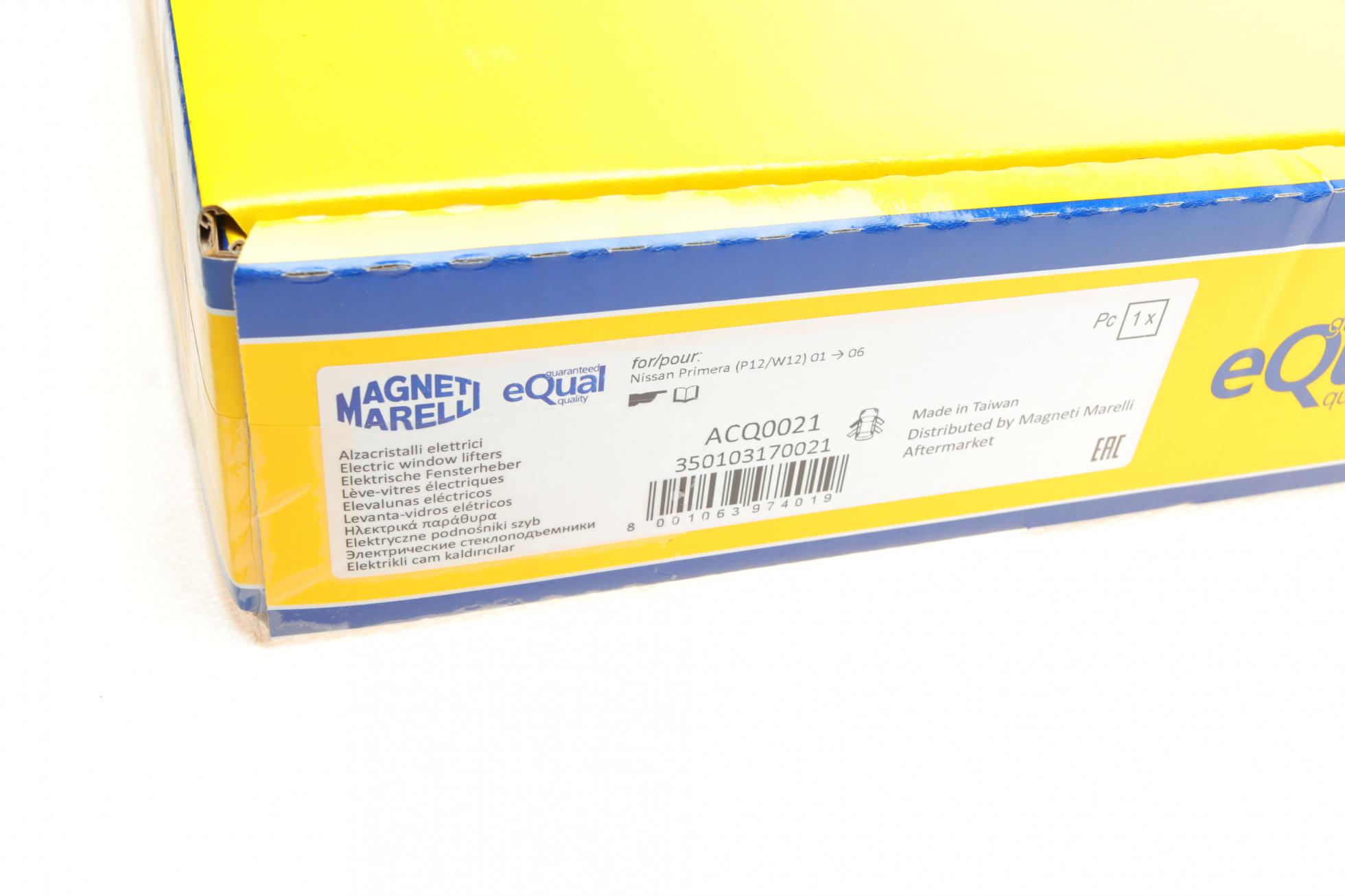 350103170021 MAGNETI MARELLI
